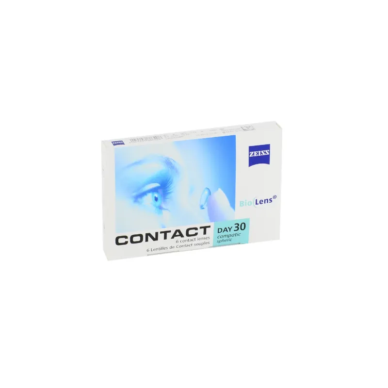 ZEISS Contact Day 30 sferiniai kontaktiniai lęšiai 6VNT