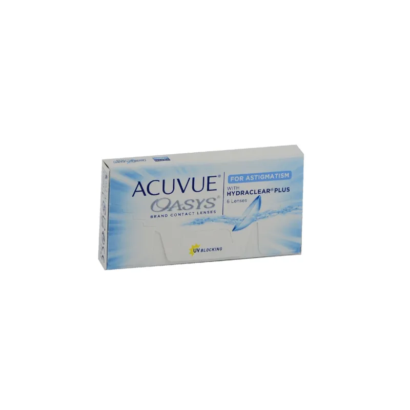 ACUVUE OASYS dvisavaitiniai  astigmatiniai kontaktiniai lęšiai